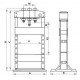 Presse Hydraulique 20 Tonnes sur pied