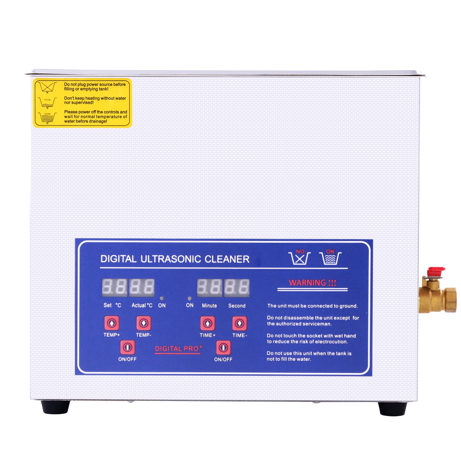Nettoyeur à ultrasons 10 L professionnel MW-Tools UCC010
