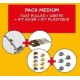 Pack Medium - Tour de tirage + griffe + kit plastique et acier - VNEQUIPEMENT