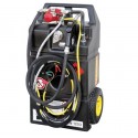 Caddy Vidange Essence 95L Électrique ATEX CEMO - Pompe 12V, Débit 30L/min, Flexible Antistatique 3m