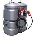 Cuve de stockage gasoil PEHD DP 750 litres avec pompe
