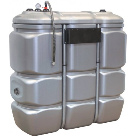 Cuve stockage PEHD DP 1500 litres pré-équipée