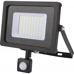 Projecteur LED SMD extra-plat 30W avec détecteur radar - grand format