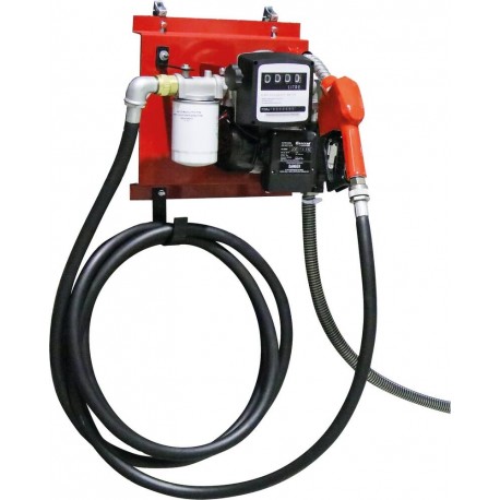 Pompe gasoil 230V 60L/min avec filtre, pistolet, compteur - Drakkar equipement - 08599