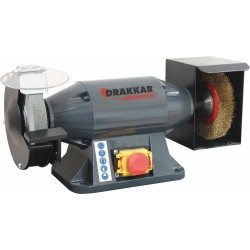 Touret à meuler meule / brosse ∅ 150 mm - 15526 - Drakkar equipement