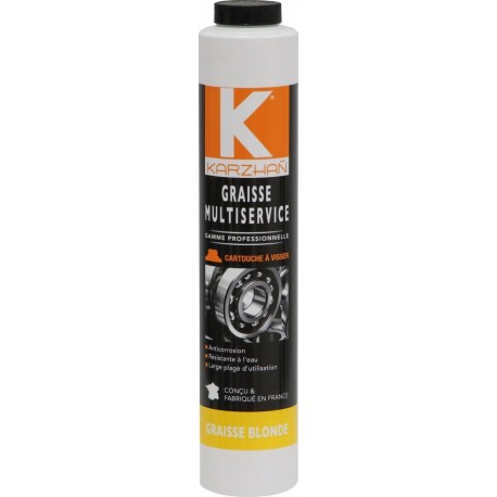 Graisse blonde multiservice - cartouche à visser de 400g - KARZHAN