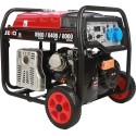 Groupe électrogène 8500W 16CV AVR démarrage électrique avec kit brouette